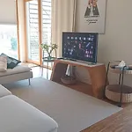 아파트 Papli Beach Studio Sauna & Sunny Balcony *